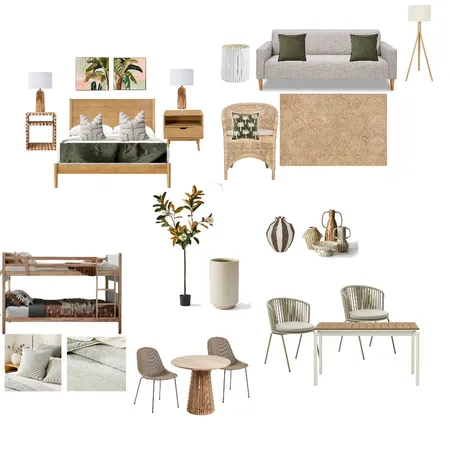 Design Two Glamping Tents - Pottsville North Interior Design Mood Board by IIDR Interior Design on Style Sourcebook