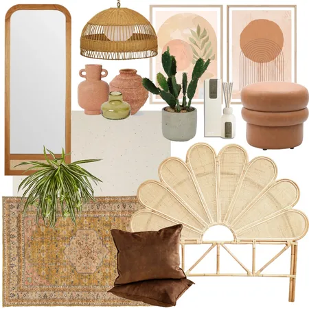 Bohemian ft. Canvas Mist Interior Design Mood Board by SilkSurface on Style Sourcebook