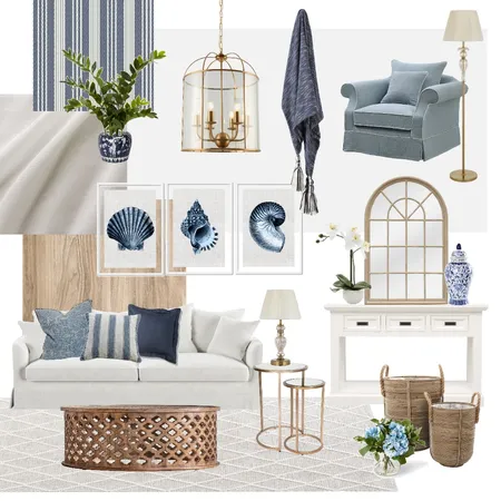 Hamptons tags Interior Design Mood Board by DeannaJ on Style Sourcebook