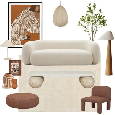 The Bennett's living room draft 5 Interior Design Mood Board by sjinteriors on Style Sourcebook