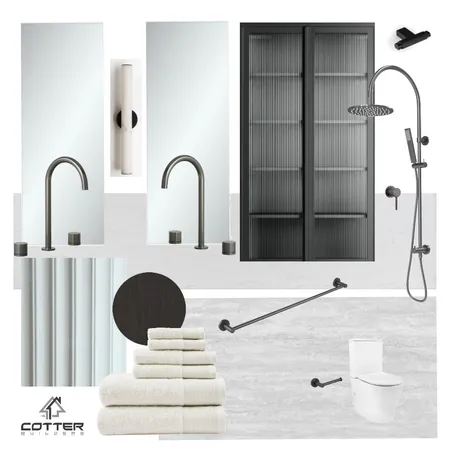 Opalia - Ensuite Interior Design Mood Board by Cotter Builders on Style Sourcebook