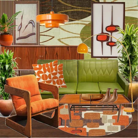 MCM Sample Board Interior Design Mood Board by HelenS on Style Sourcebook