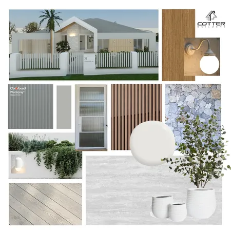 Opalia - Exterior Interior Design Mood Board by Cotter Builders on Style Sourcebook