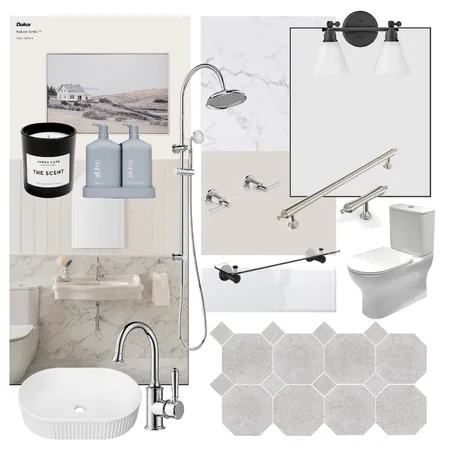 Powder Room Interior Design Mood Board by KMegs75 on Style Sourcebook