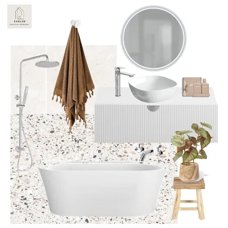Adina St bathroom Interior Design Mood Board by Evolve Creative Interiors on Style Sourcebook