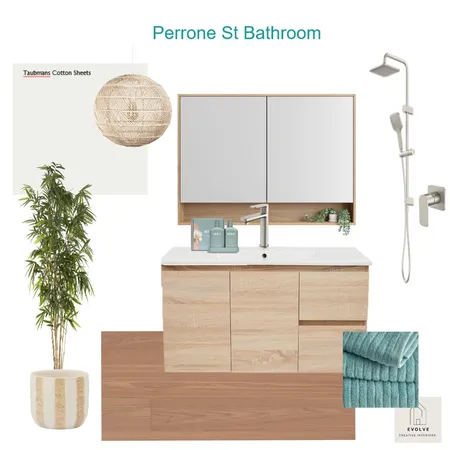 Peronne St Bathroom Interior Design Mood Board by Evolve Creative Interiors on Style Sourcebook