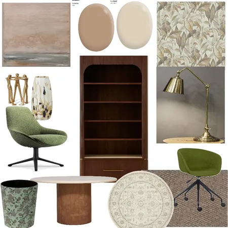 Study room Interior Design Mood Board by capone67 on Style Sourcebook
