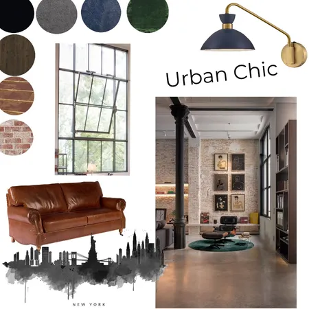 Urban Chic Interior Design Mood Board by sarah.murthy on Style Sourcebook