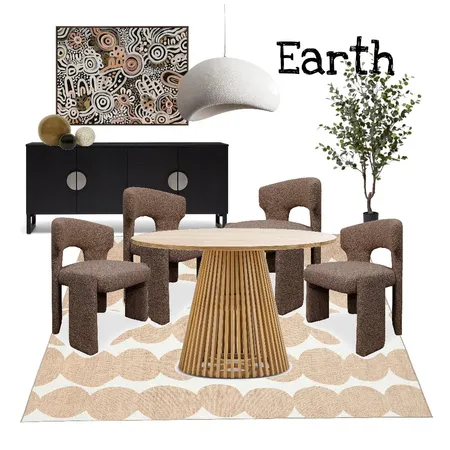 Earth Style Interior Design Mood Board by Red Door Interiors on Style Sourcebook