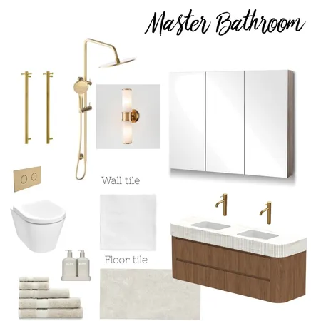 Master Bathroom Interior Design Mood Board by Jennifer2807 on Style Sourcebook