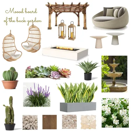 Mediterranean garden Interior Design Mood Board by lisabet on Style Sourcebook