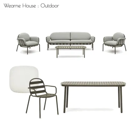Wearne House : Outdoor Interior Design Mood Board by Gather & Place on Style Sourcebook