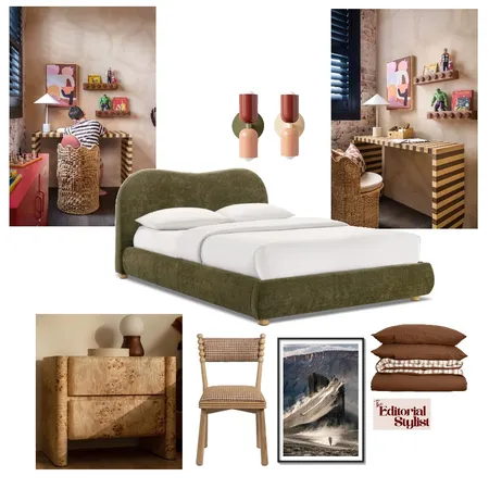 Reggie's Room Interior Design Mood Board by The Editorial Stylist on Style Sourcebook