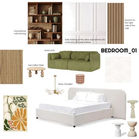 MASTER BEDROOM Interior Design Mood Board by GAJAGOWNI on Style Sourcebook