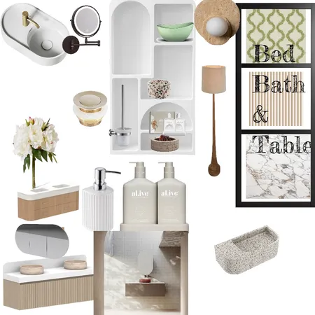 Bathroom museum case 10:06am plus fixtures Interior Design Mood Board by FirstLast125 on Style Sourcebook