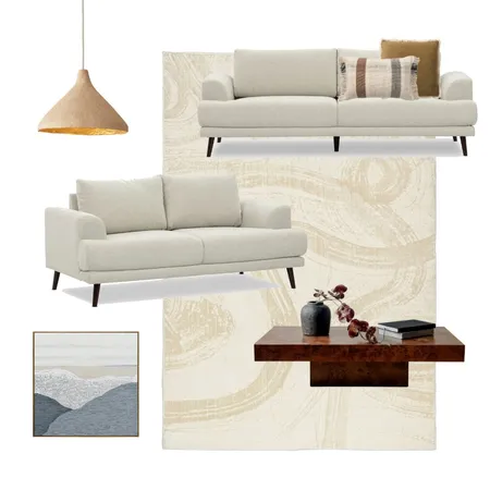Living Area for Rima Makin styled by Fern Interior Design Mood Board by Miss Amara on Style Sourcebook