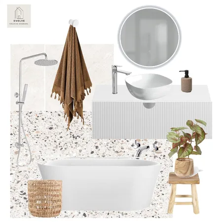 Adina St bathroom Interior Design Mood Board by Evolve Creative Interiors on Style Sourcebook