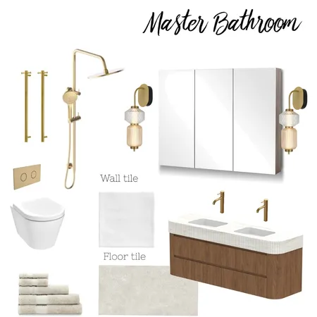 Master Bathroom Interior Design Mood Board by Jennifer2807 on Style Sourcebook