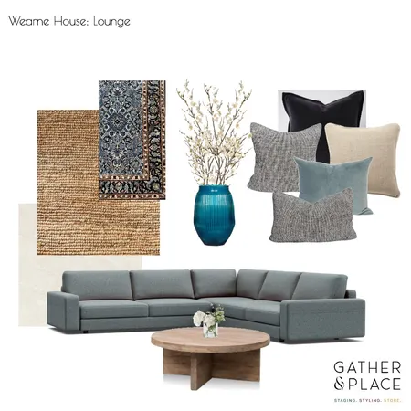 Wearne Home : Lounge Room Interior Design Mood Board by Gather & Place on Style Sourcebook