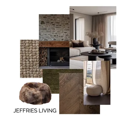 JEFFREIS LIVING Interior Design Mood Board by Dimension Building on Style Sourcebook