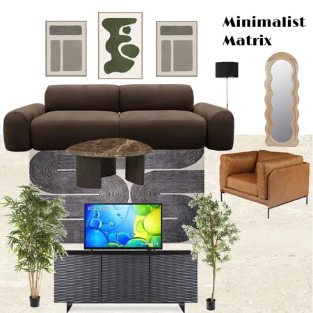 Man Cave Living Interior Design Mood Board by Tatiana Badibake on Style Sourcebook