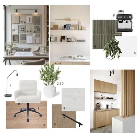 Office Interior Design Mood Board by House of Hue Designs on Style Sourcebook