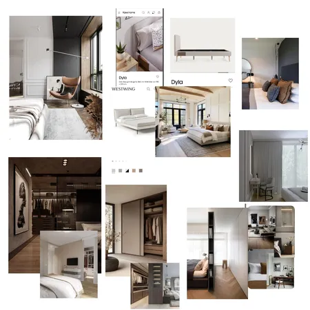Badroom 1 Interior Design Mood Board by dominika.wolanin@gmail.com on Style Sourcebook