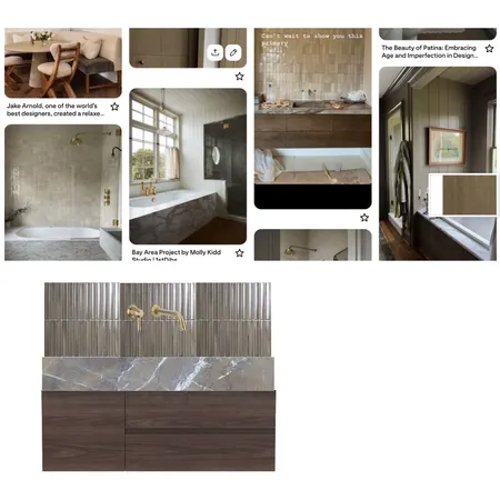 Master Bath Interior Design Mood Board by Sable & Stone Interiors on Style Sourcebook