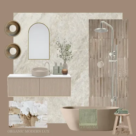 Organic Modern Lux: Oyster Taj Mahal Grey Interior Design Mood Board by Carley Design Studio on Style Sourcebook