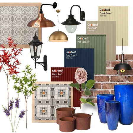 Front Garden inspiration Interior Design Mood Board by MinkyDesign on Style Sourcebook