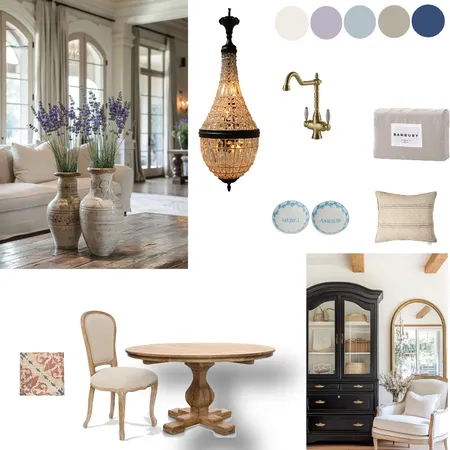 French Provincial Interior Design Mood Board by by Jenelle Suarez on Style Sourcebook