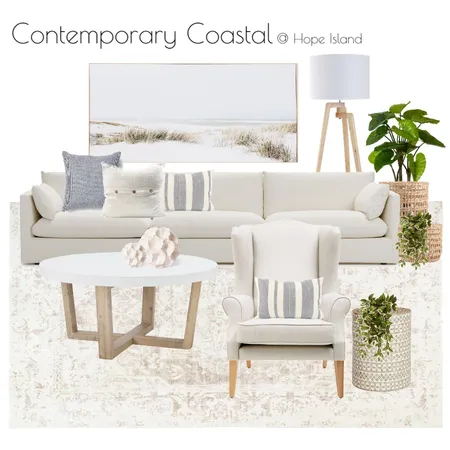 Contemporary Coastal Interior Design Mood Board by Styled By Lorraine Dowdeswell on Style Sourcebook