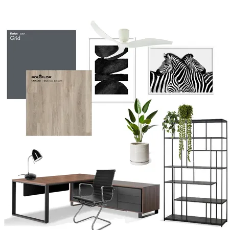 Home Office Sample Board Interior Design Mood Board by Design by Uliana on Style Sourcebook