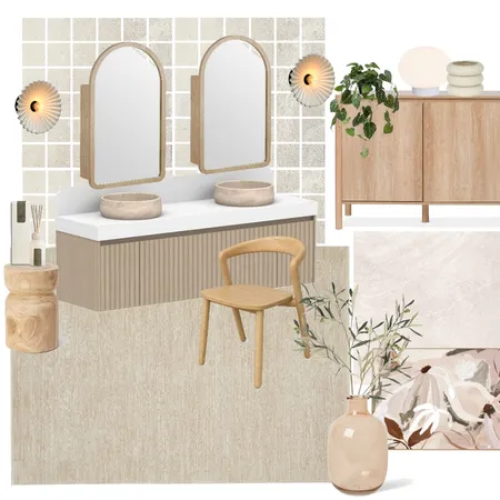 Emma Blomfield Rogue Linen Interior Design Mood Board by Unitex Rugs on Style Sourcebook