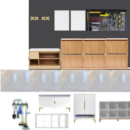 Garage Front Near Door Interior Design Mood Board by L7 on Style Sourcebook