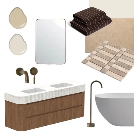 Bathroom Interior Design Mood Board by Aquila Haus on Style Sourcebook