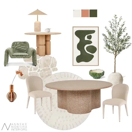 Contemporary Garden kitchen Interior Design Mood Board by Anneke Nomura on Style Sourcebook