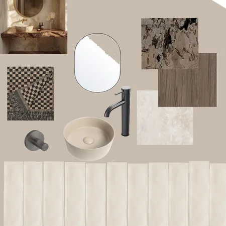 Toowoon bay powder room Interior Design Mood Board by Dune Drifter Interiors on Style Sourcebook