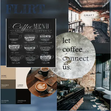 CAFE Interior Design Mood Board by nefelhxnt on Style Sourcebook