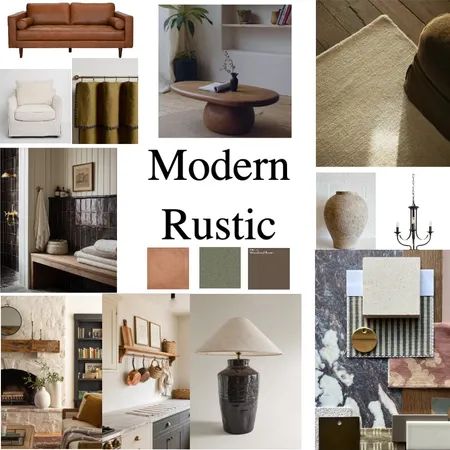 Mood Board Modern Rustic Interior Design Mood Board by Maygvr on Style Sourcebook