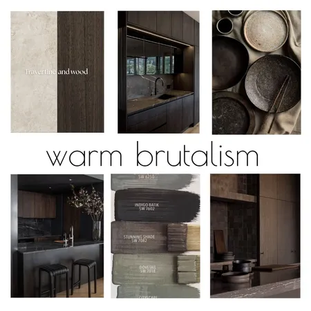 Warm brutalism Interior Design Mood Board by Sofia.S on Style Sourcebook