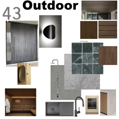 Outdoor Interior Design Mood Board by FMA INTERIORS on Style Sourcebook