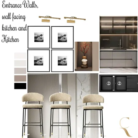 Entrance wall Thelma Interior Design Mood Board by dimakatso on Style Sourcebook