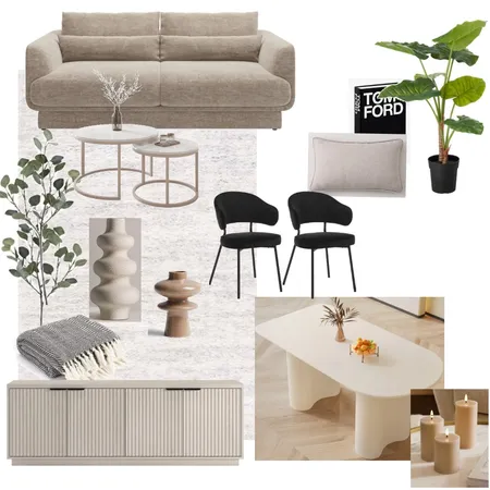 Chelsea Botanic 2 bed living room wood Interior Design Mood Board by Lovenana on Style Sourcebook