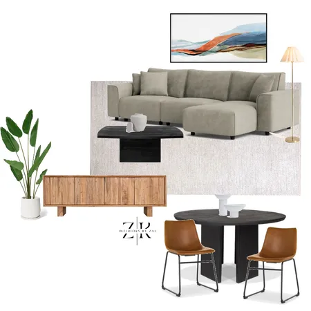 bold but calm open living Interior Design Mood Board by Interiors By Zai on Style Sourcebook