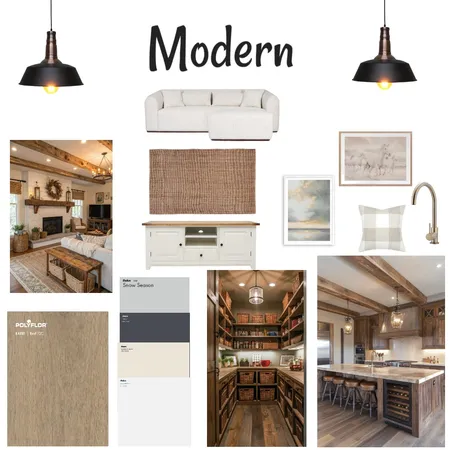 rustic modern style Interior Design Mood Board by cl26reynoldsm on Style Sourcebook