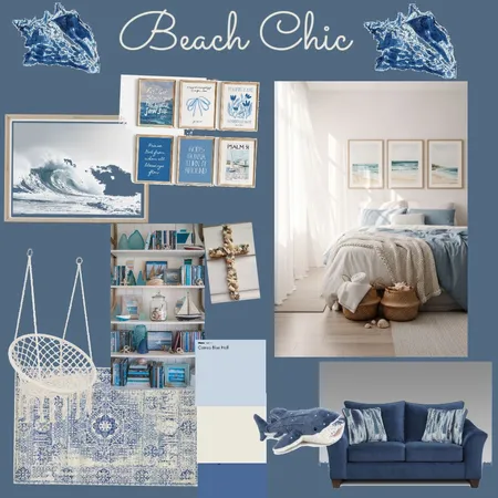 Beach Chic Interior Design Mood Board by Natalie Weimer on Style Sourcebook