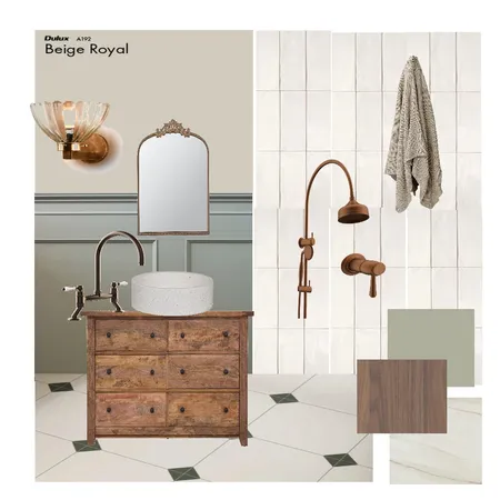 Paddington Terrace House Victorian Ensuite Interior Design Mood Board by Dune Drifter Interiors on Style Sourcebook