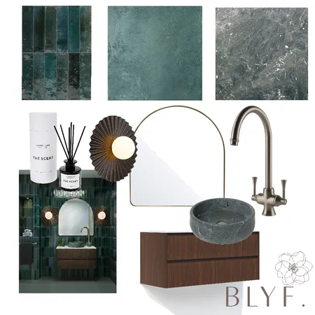Emerald Bathroom Interior Design Mood Board by Lauren166 on Style Sourcebook