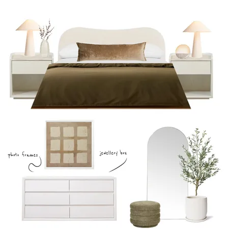 our bedroom unfinished Interior Design Mood Board by Maddy Jade Interiors on Style Sourcebook